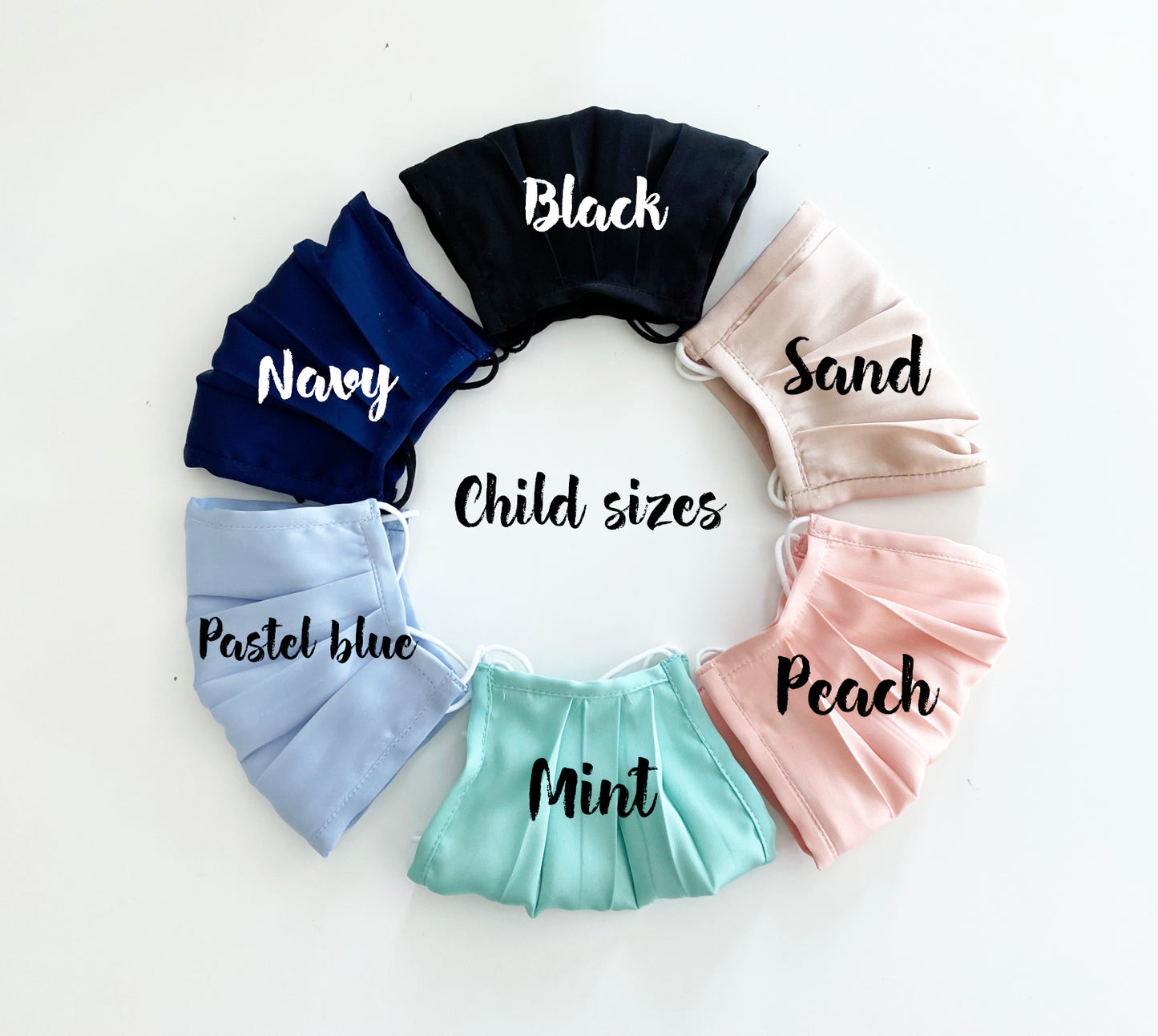 SILK re- usable adjustable face covers / masks