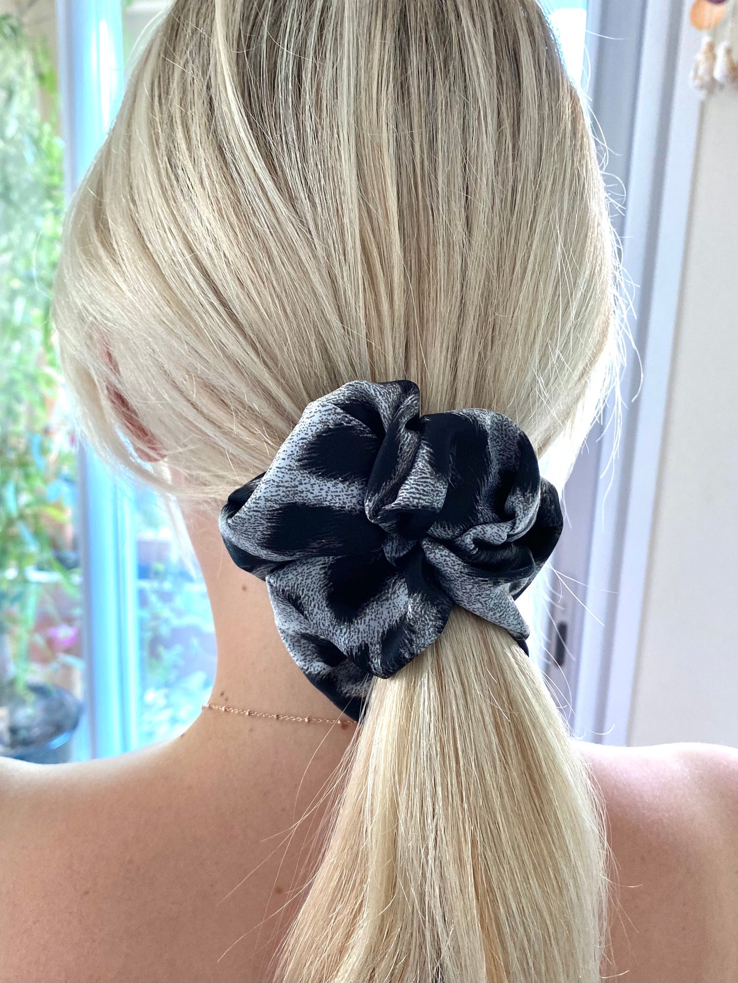 Silk scrunchies