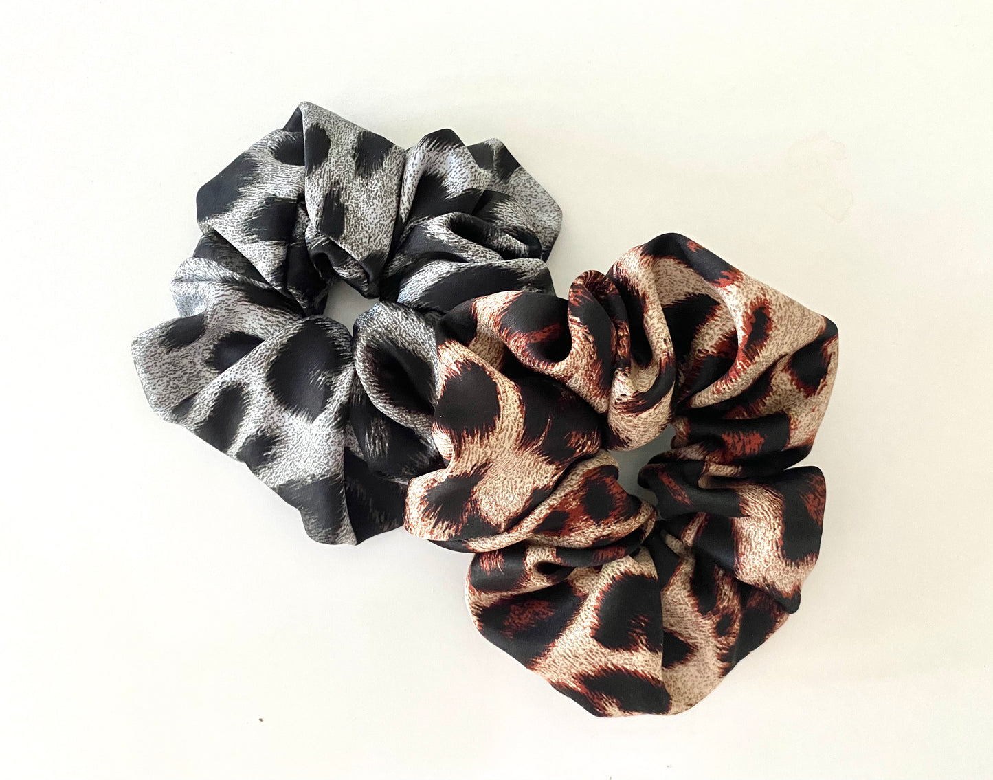 Silk scrunchies