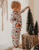 Christmas gnomes Pyjama set with elastic bottoms