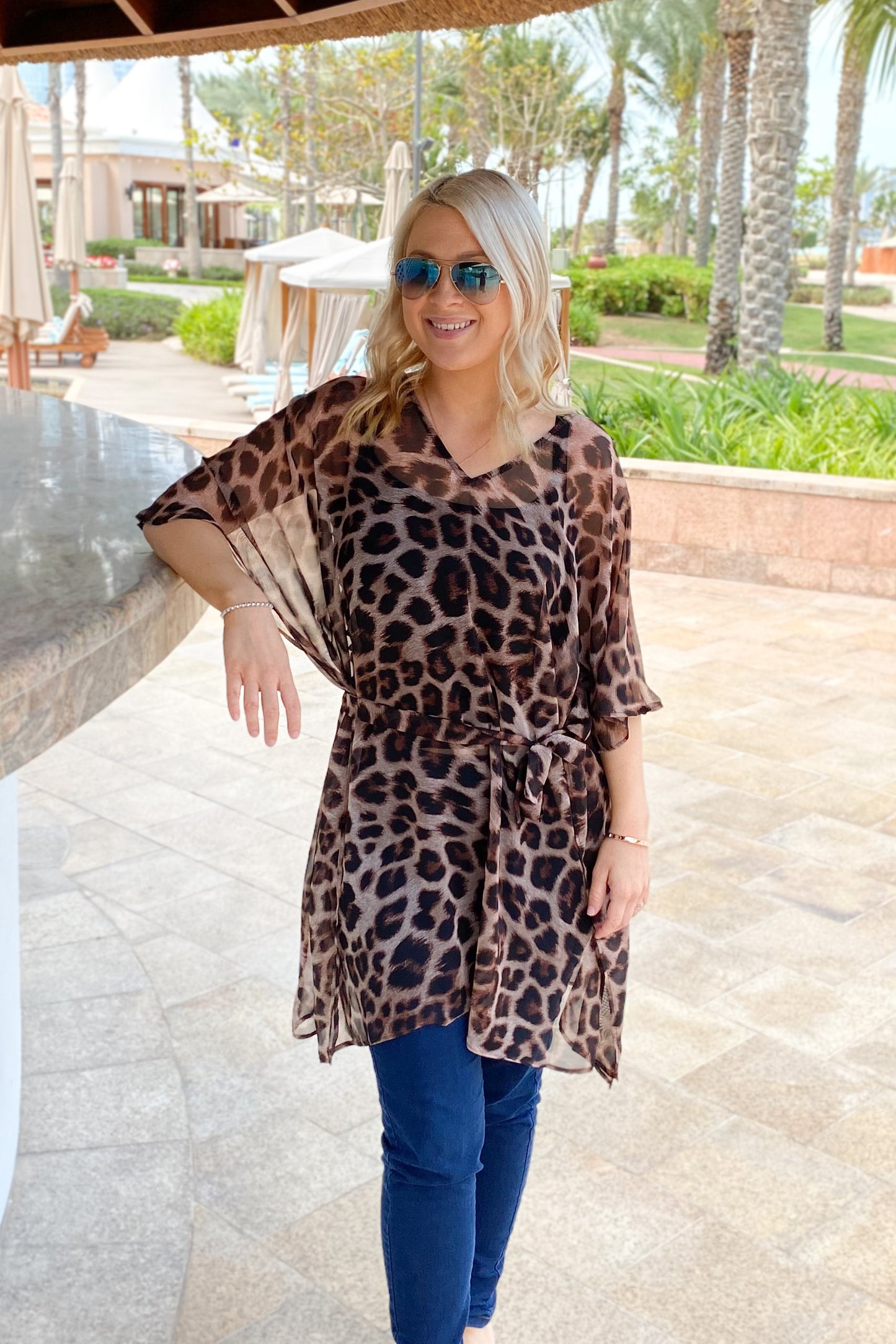 Leopard Kaftan